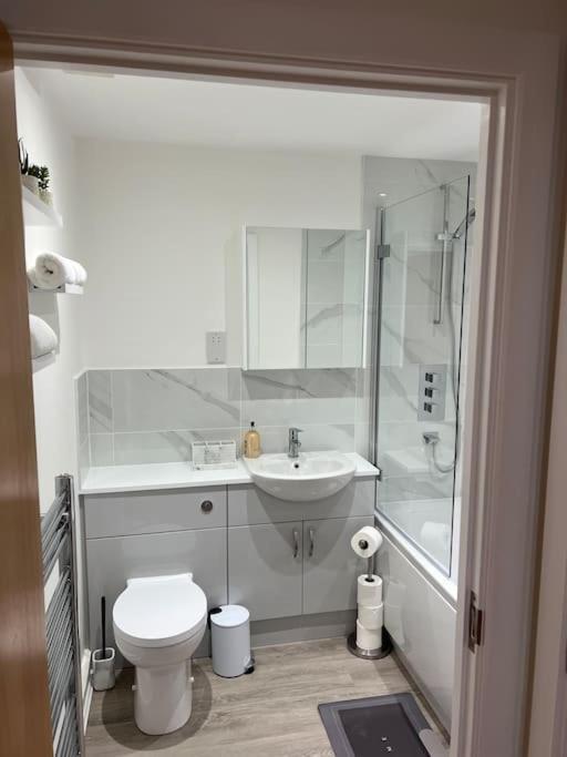 Luxury Town Centre Apartment Walking Distance To Rsc Theatre ستارتفورد أبون آفون المظهر الخارجي الصورة